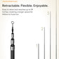 the cat wand can reach up to 59 inches long.