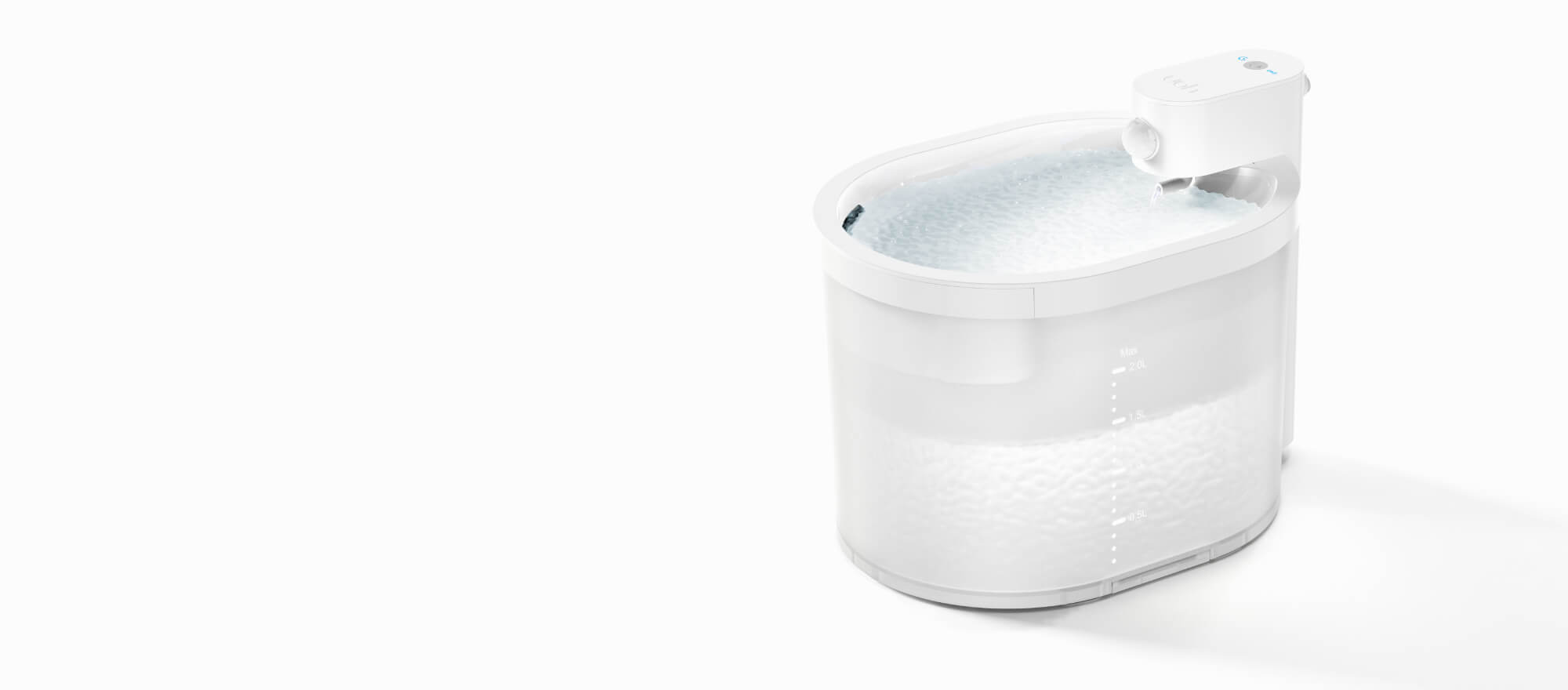 battery-operated wireless cat water dispenser - uahpet