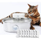 UAHPET 2025 Upgrade Visible Stainless Steel Cat Water Fountain Pro